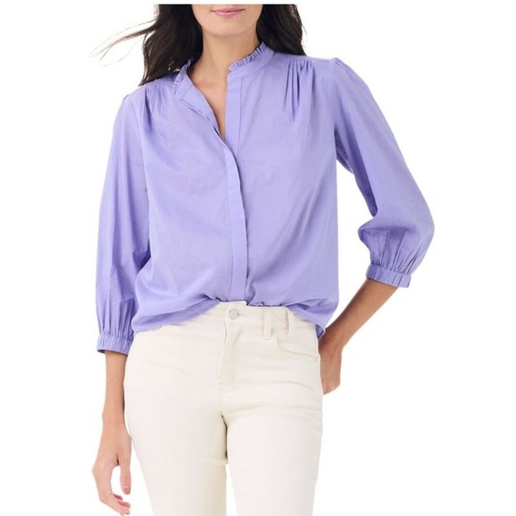 NIC+ZOE Tops - Nic + Zoe Cotton Girlfriend Shirt